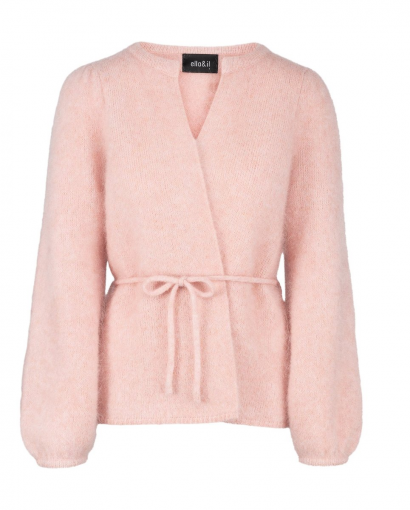 Fredrikke chuncky cardigan - Dusty Pink