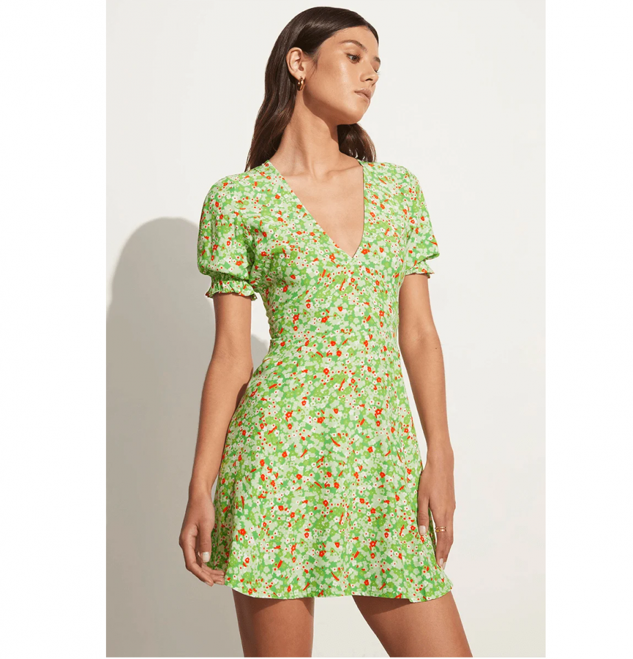La belle mini dress - Green