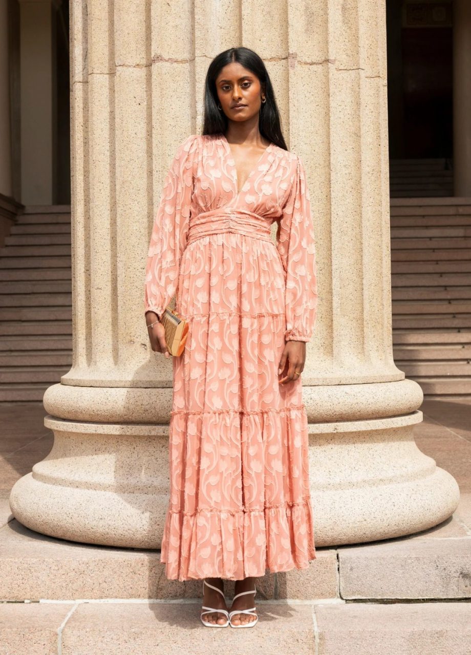 Noor Maxi Dress - Blush