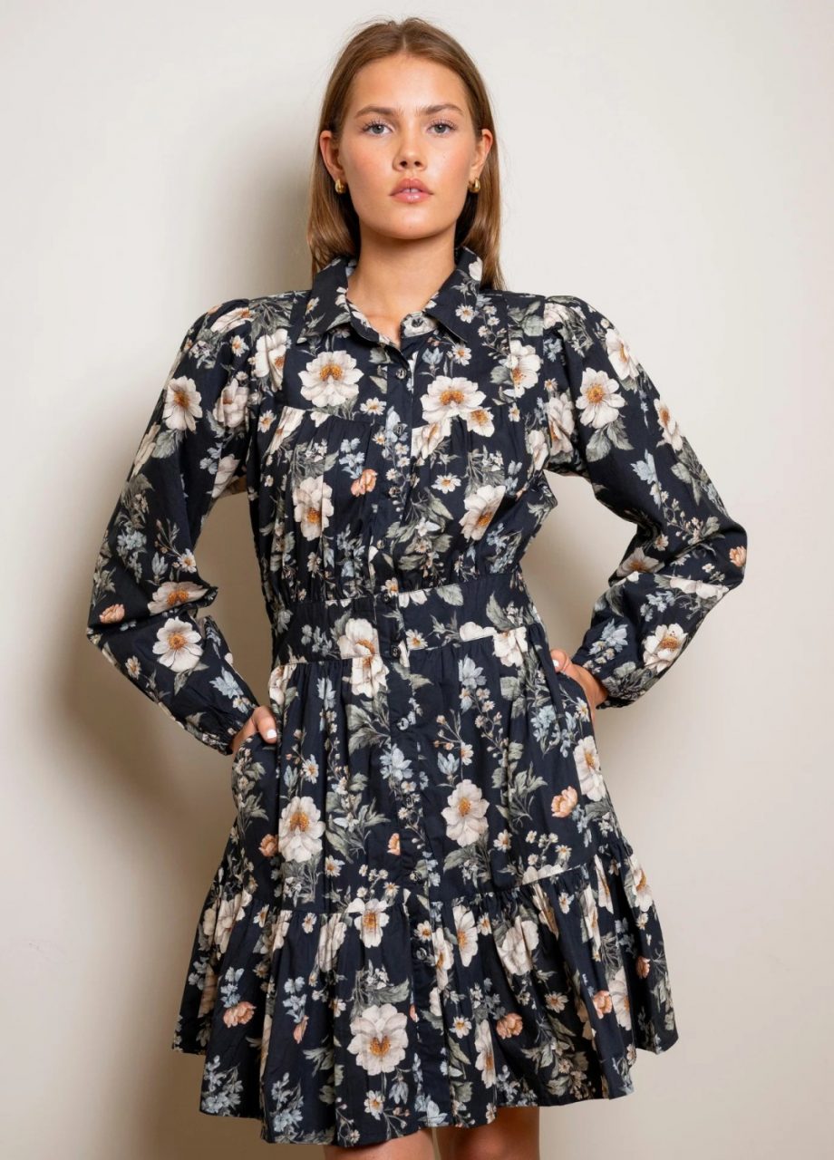 Vicky Dress - Antique Black