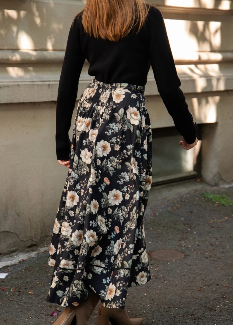 Astrid Skirt - Antique Black