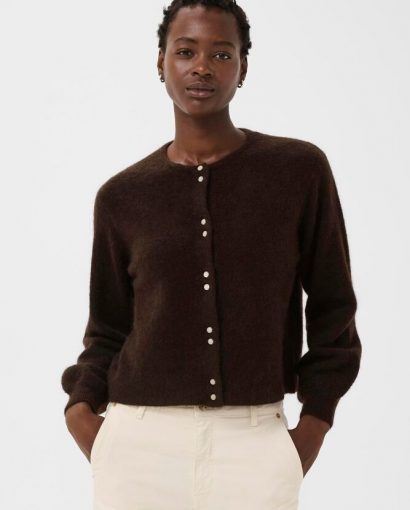 Ninell cardigan - Ganache Melange brown