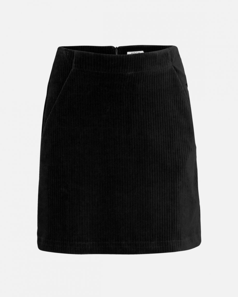 Floriana HW skirt - Black