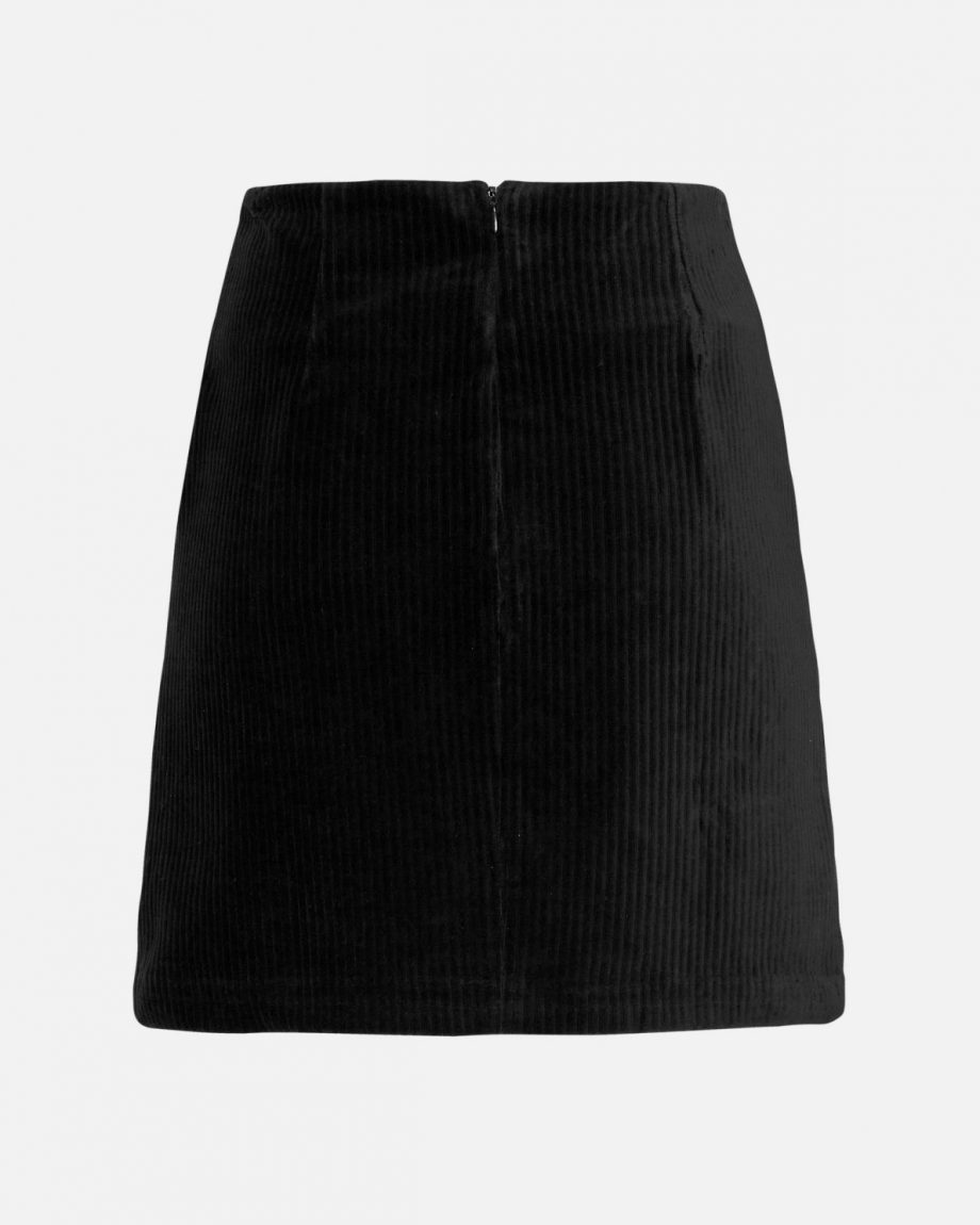 Floriana HW skirt - Black
