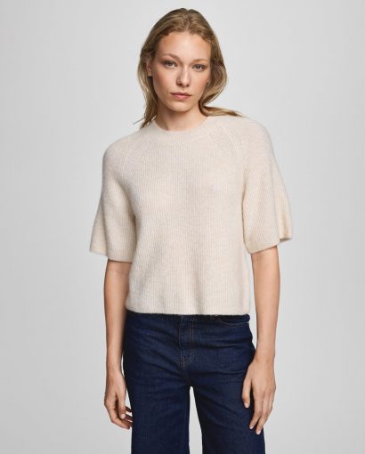 Milania Hope 2/4 pullover - Fog melange