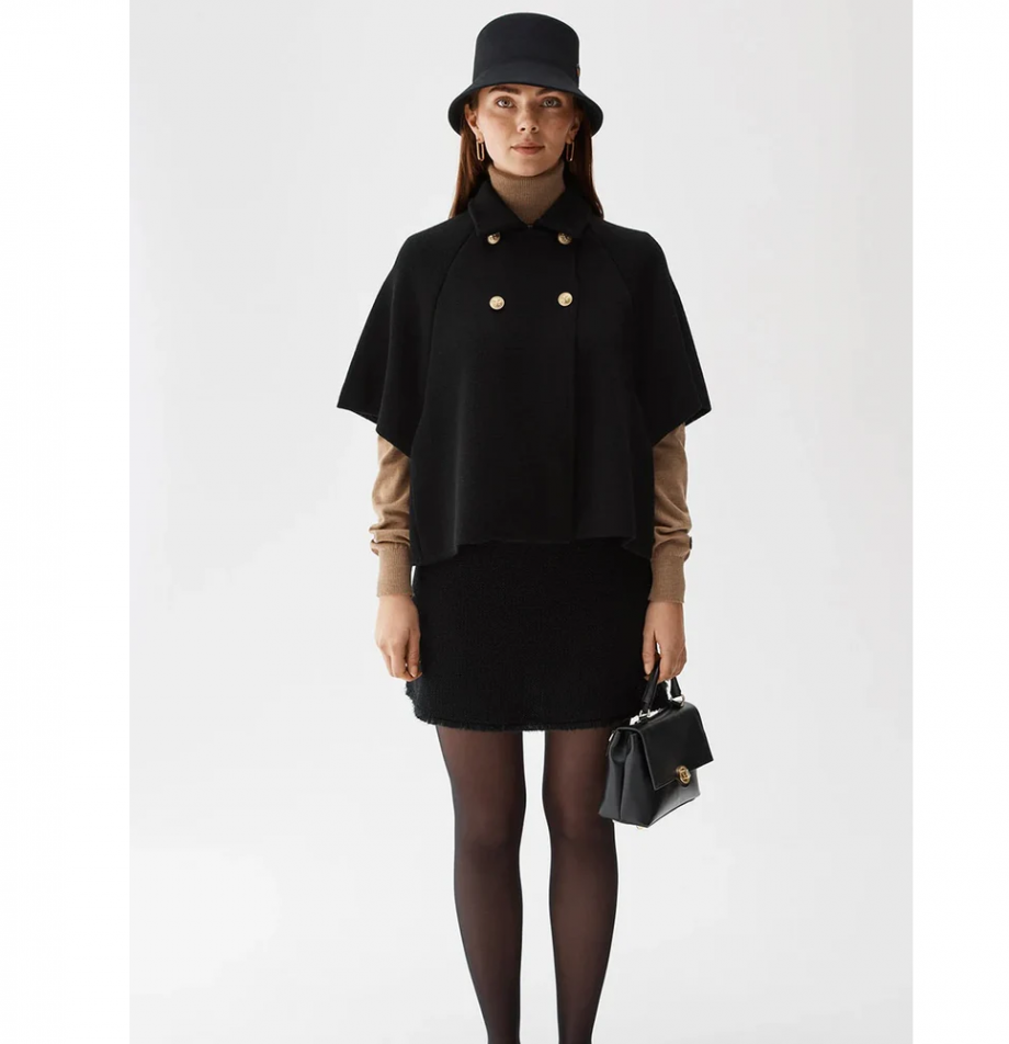 Gertrude Cap - Black