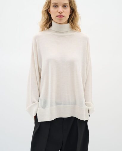 Gito turtleneck - Whisper white