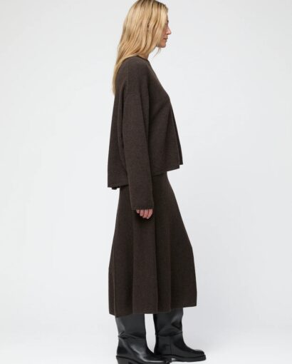 Toulon skirt - Coffee