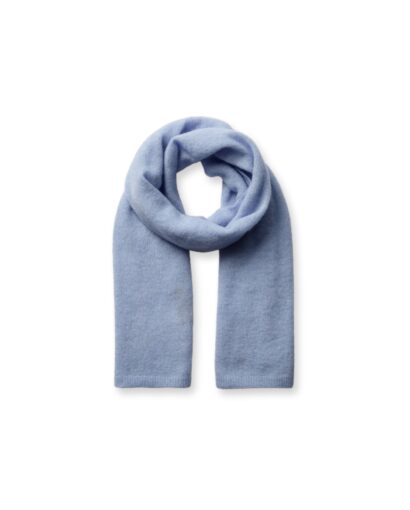 Mape Knit Scarf - Brunnera Blue