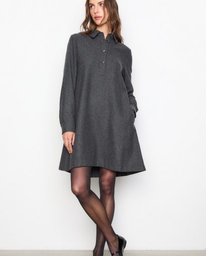 Odette dress - Grey melange