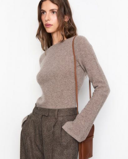 Joyce knit - Dark taupe