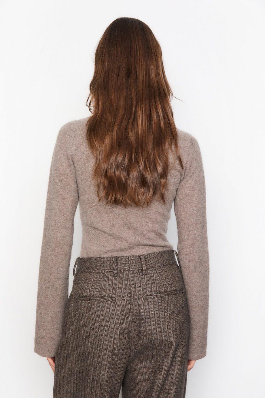 Joyce knit - Dark taupe