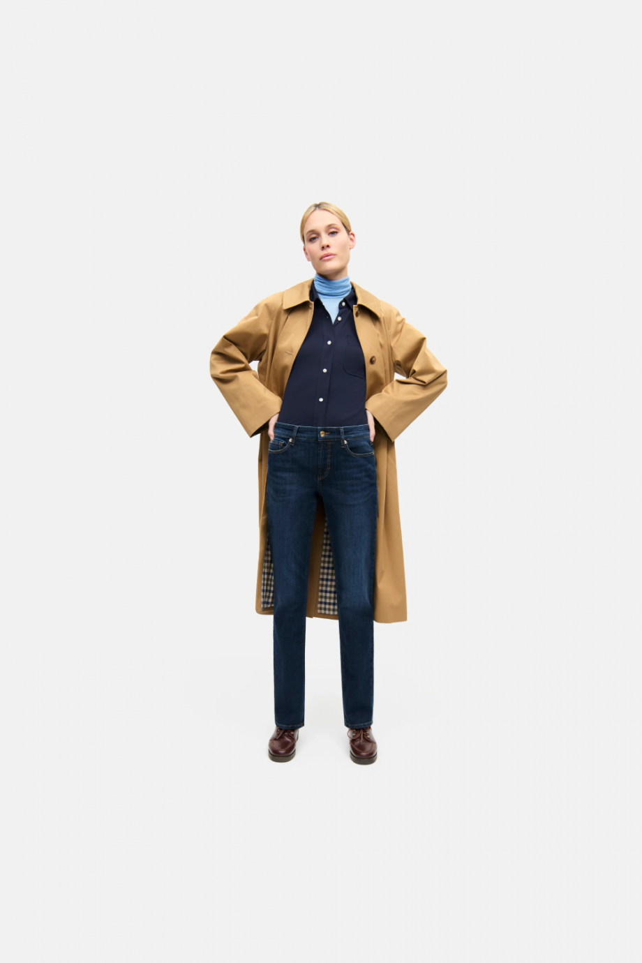 Piper Long - Dark used wash