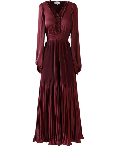 Alisson Dress - Wine
