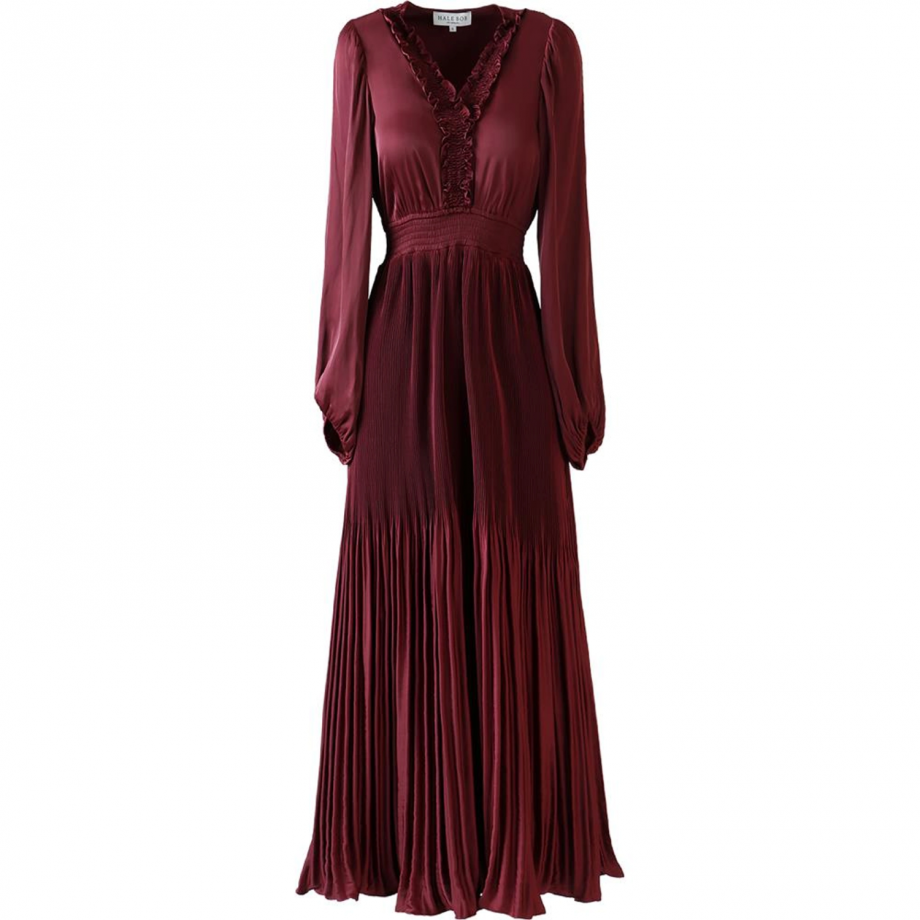 Alisson Dress - Wine