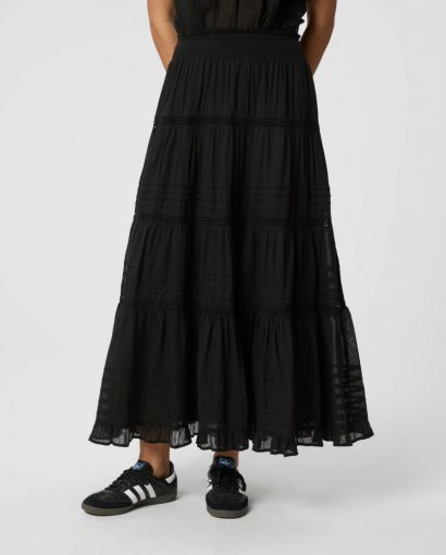 Felicia s voile skirt - Black