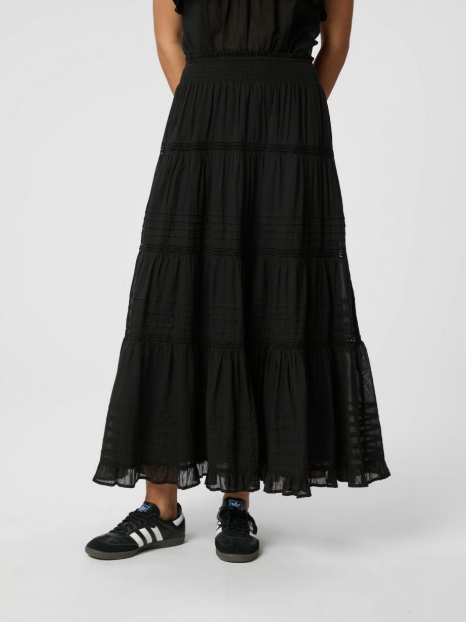 Felicia s voile skirt - Black