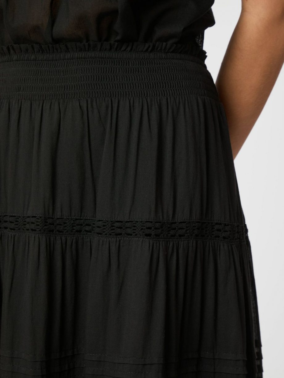 Felicia s voile skirt - Black