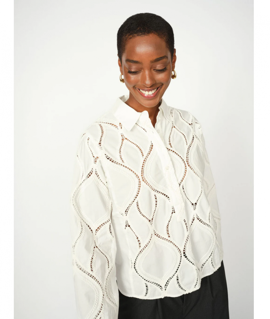Nolin caminno shirt - Ecru