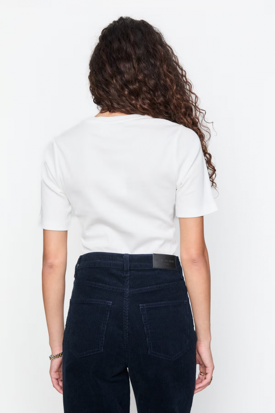 Pippa rib tee - Off-white
