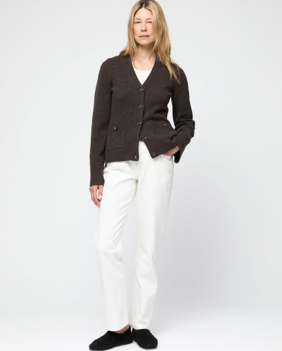 Adele cardigan - Coffee