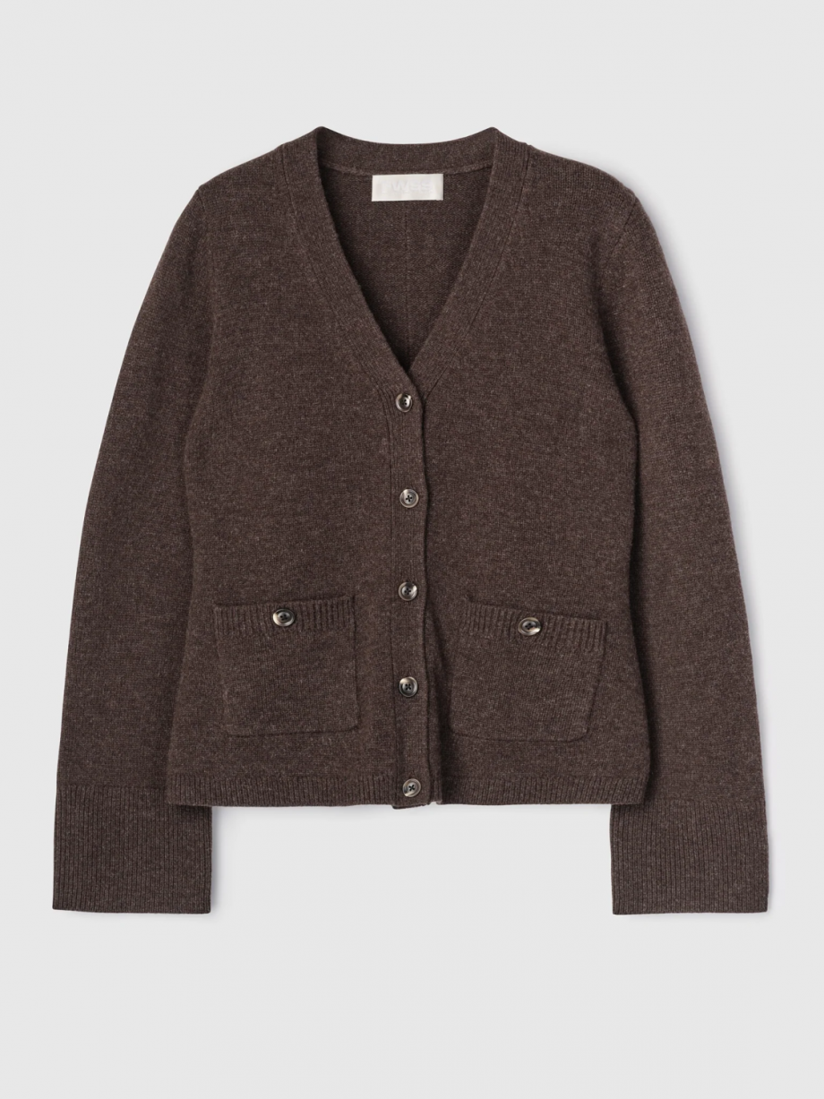 Adele cardigan - Coffee