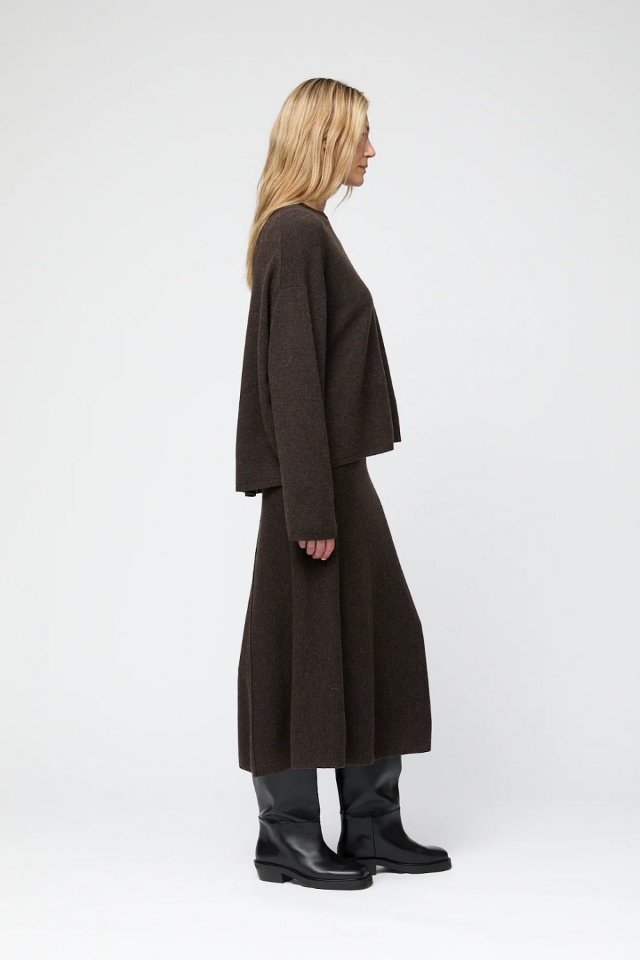 Toulon skirt - Coffee