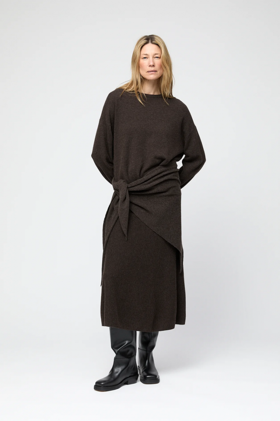 Toulon skirt - Coffee