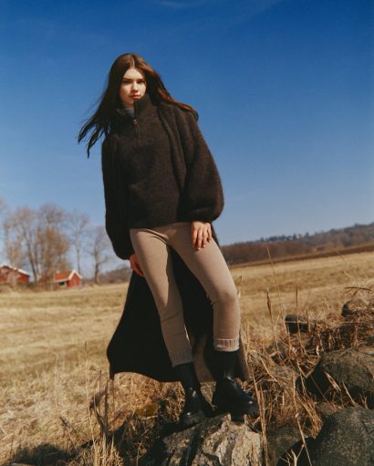 Li chunky sweater - Dark brown