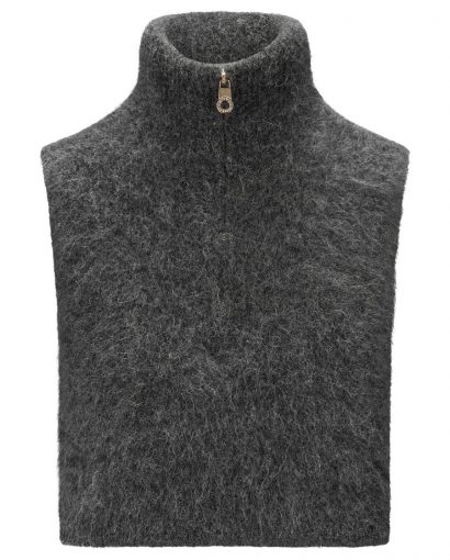 Belinda high neck - Charcoal