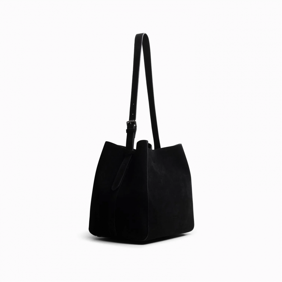 Sac Medium suede - Black