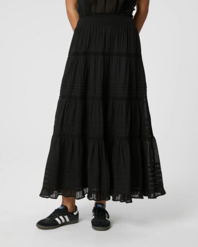 Felicia s voile skirt - Black