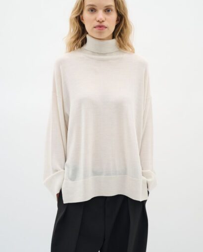 Gito turtleneck - Whisper white