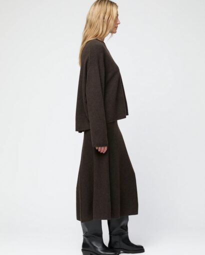 Toulon skirt - Coffee