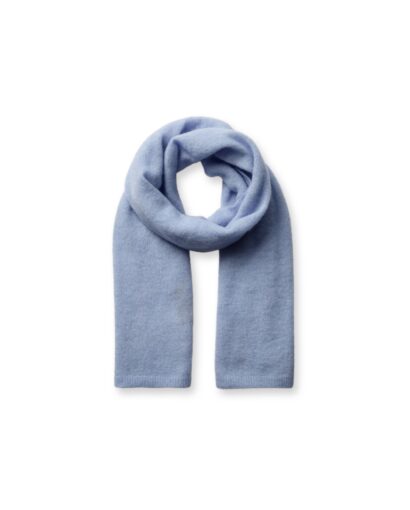 Mape Knit Scarf - Brunnera Blue