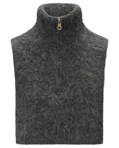 Belinda high neck - Charcoal