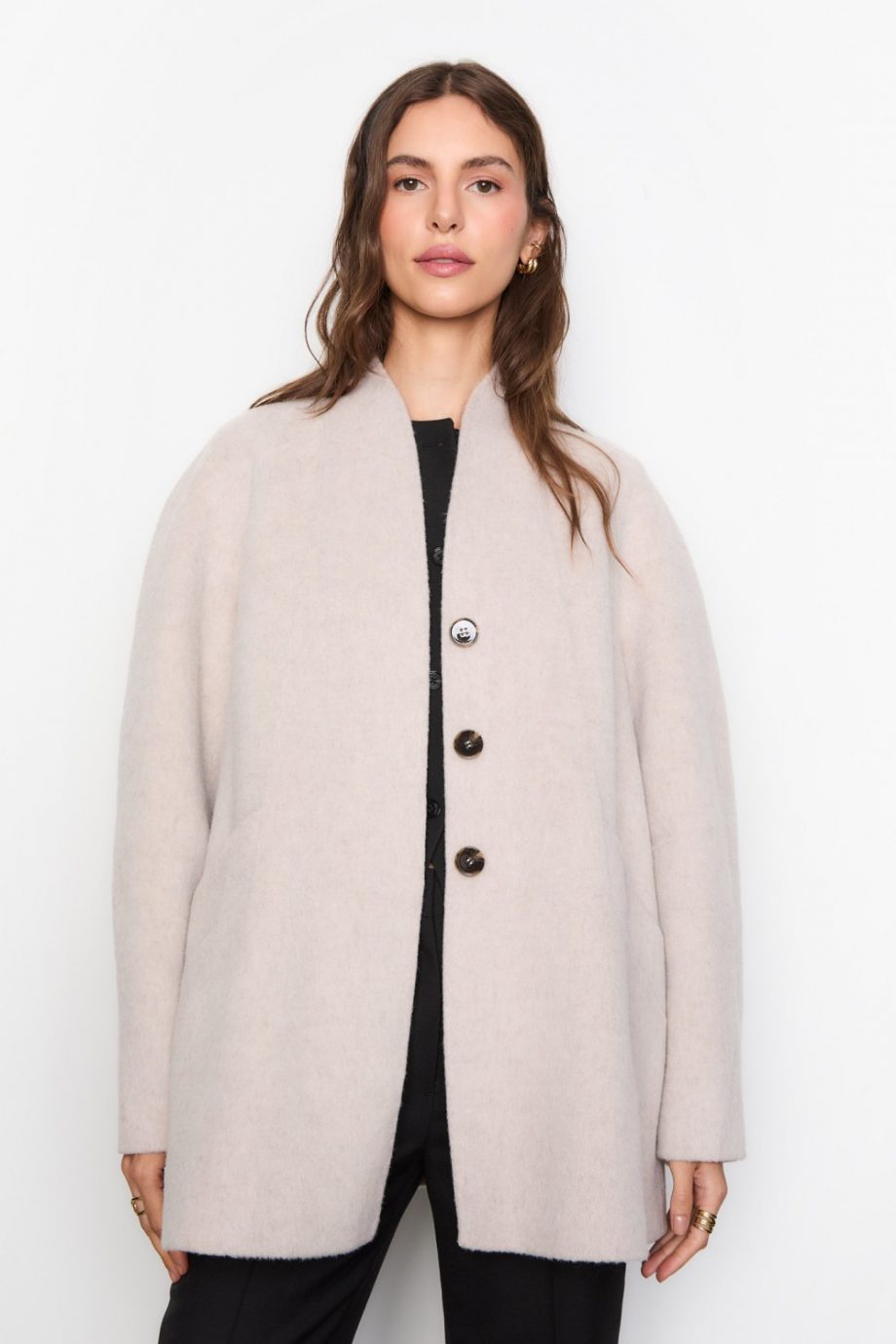Margaret jacket - Greige melange