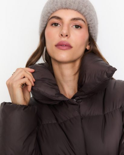 Ayla beanie - Taupe melange