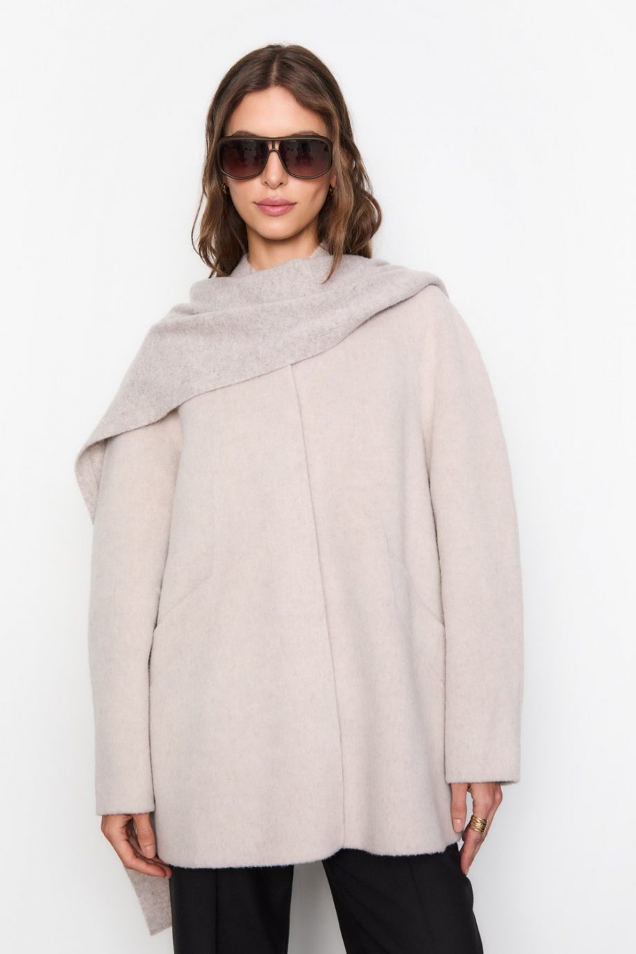 Margaret jacket - Greige melange