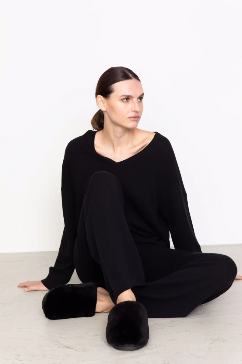 Cozy slippers - Black