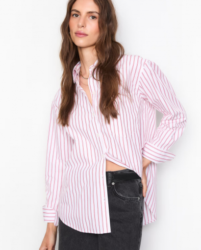Bibi stripe shirt -  Red stripe