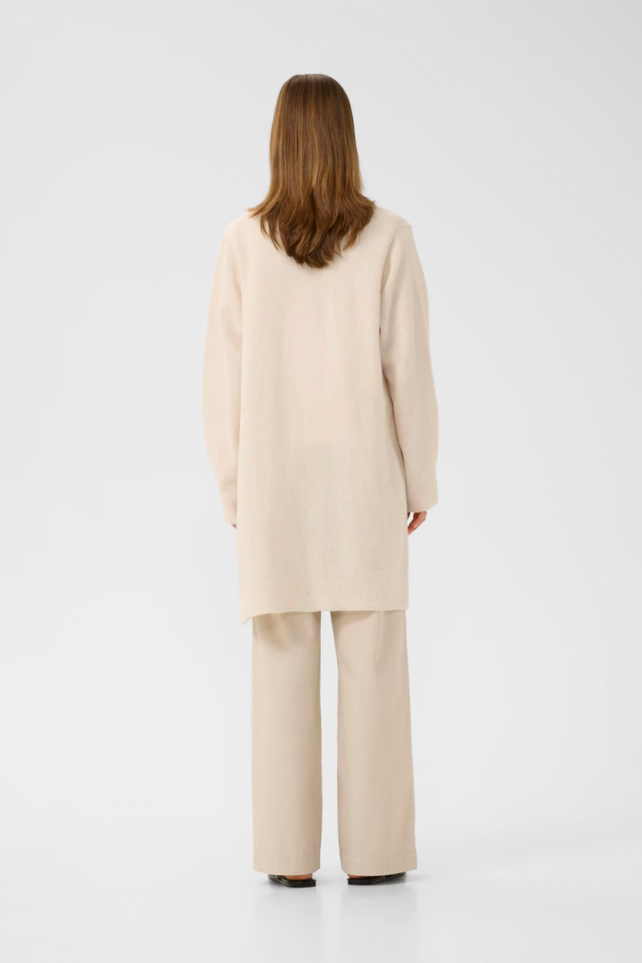 Guni Cardigan - Whisper white melange
