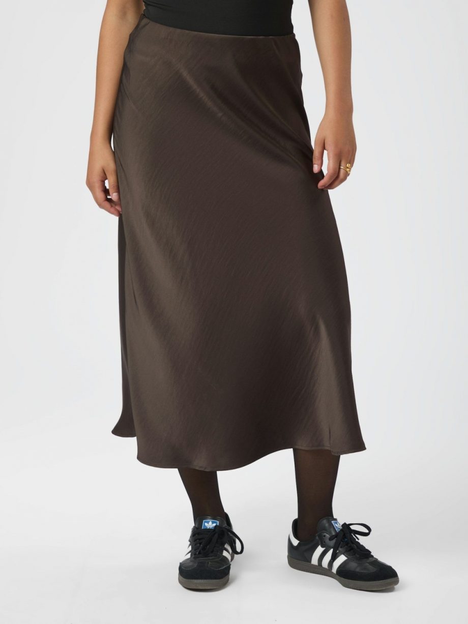 Bovary skirt - Dark brown