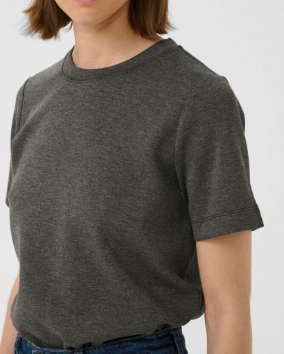 Vincent t-shirt - Dark grey melange