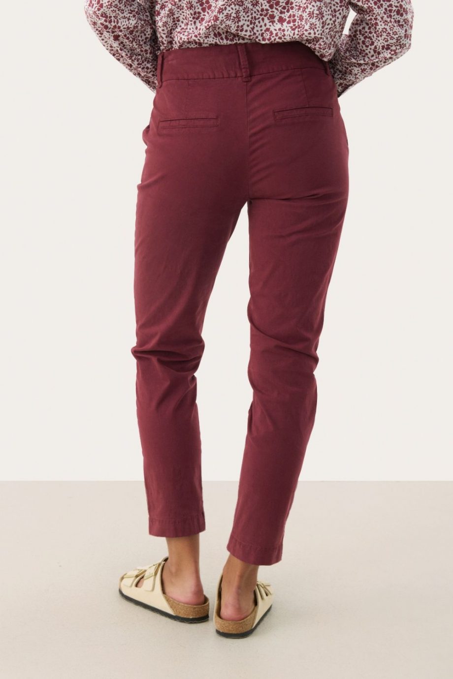 Soffys pant - Tawny port