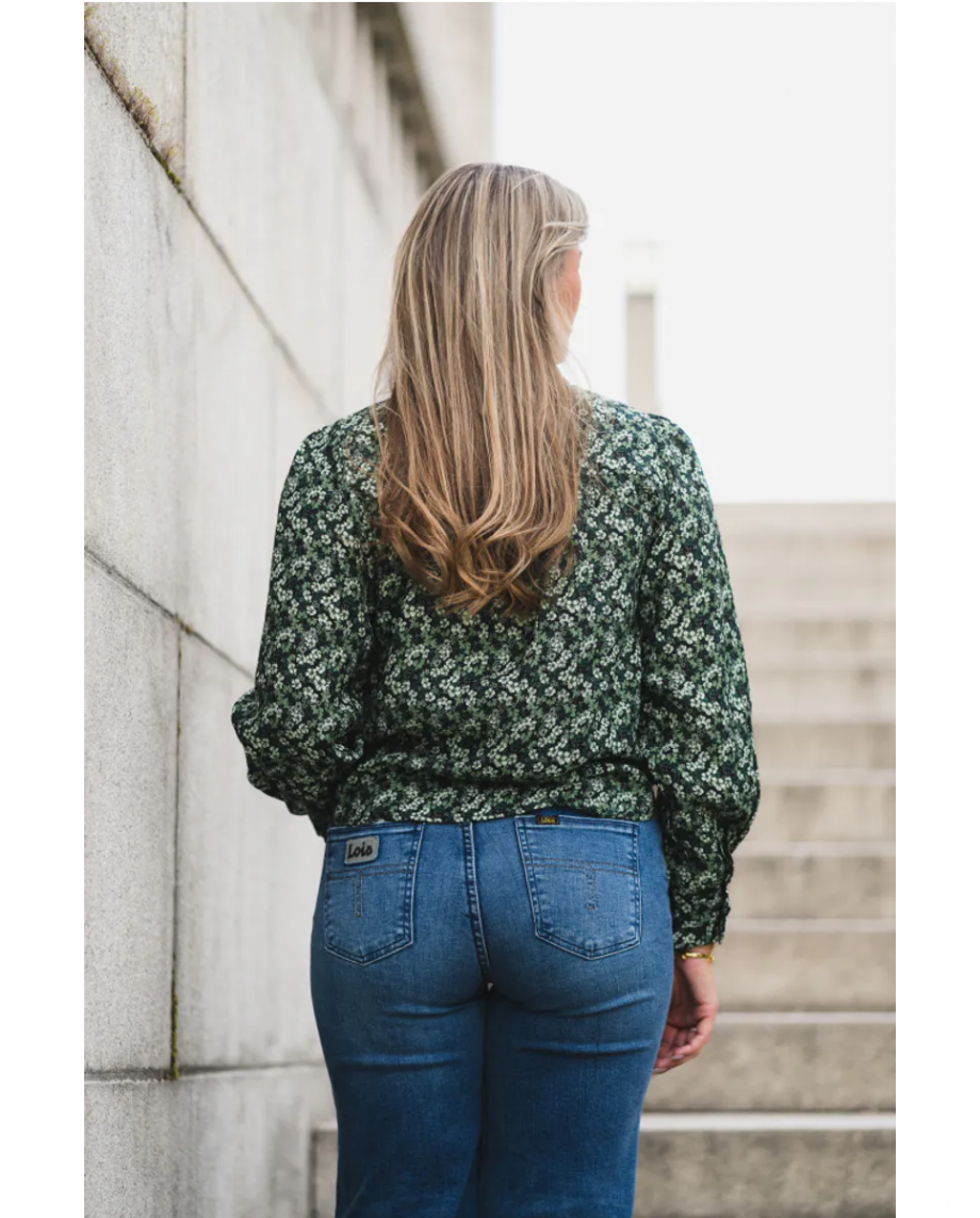 Astrid shirt AOP - Eden flower