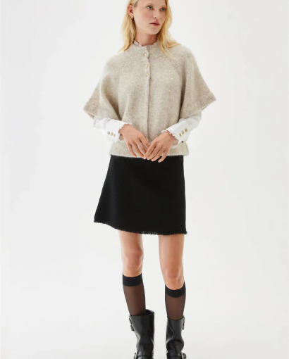 Vilanie cardigan - Sandstorm mel