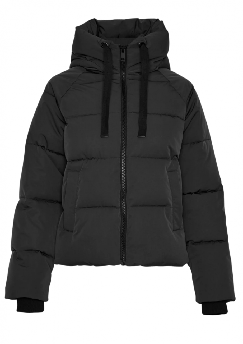 Pavine down short jacket - Black