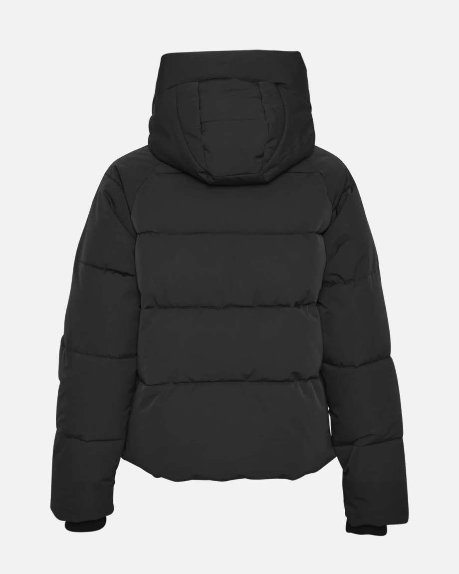 Pavine down short jacket - Black