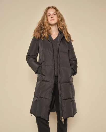 Nova square down coat - Black